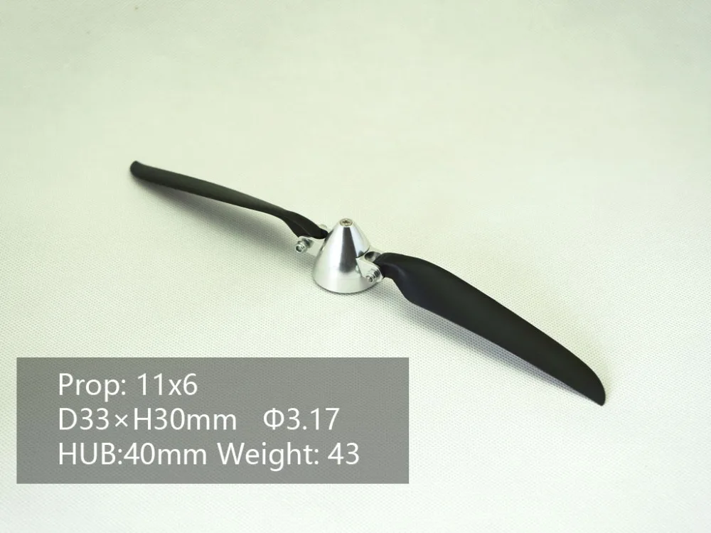 Горячая RC Parts" /7"/" /9"/1" /11"/1" /13"/1" /15" складной пропеллер с ЧПУ Алюминиевый сплав Спиннер для планера самолет