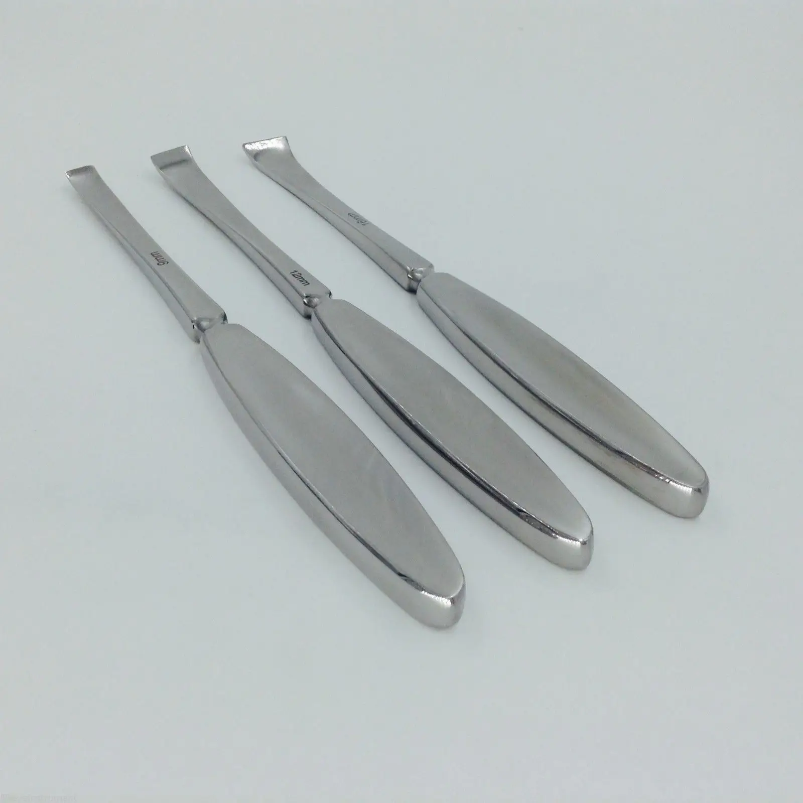 3pcs stainless steel Periosteal stripper Bone elevator sharp orthopedic Veterinary instruments | Красота и здоровье