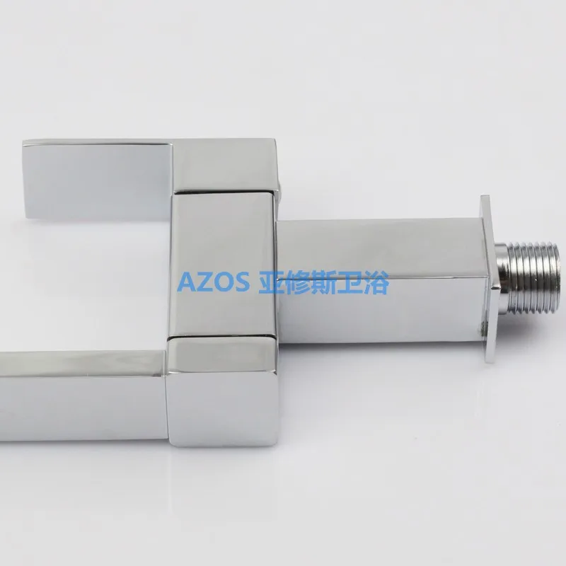 Одноместный кран для холодной воды 360 градусов Поворотный Керамический клапан