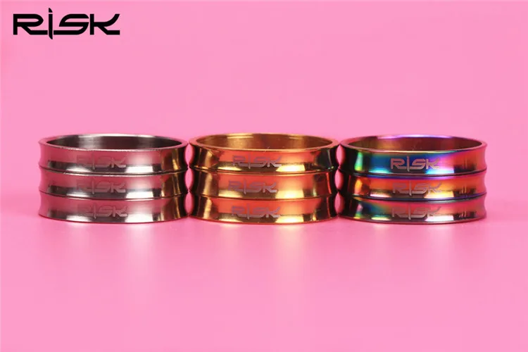 Аксессуары для велосипеда RISK Titanium Ti моечная гарнитура разделитель 1-1/8 &quot(5/10/15/20