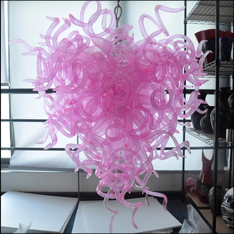 

Chihuly Style Mouth Blown Glass With 110v-240v LED Bulbs Murano Glass LED Modern Chandelier