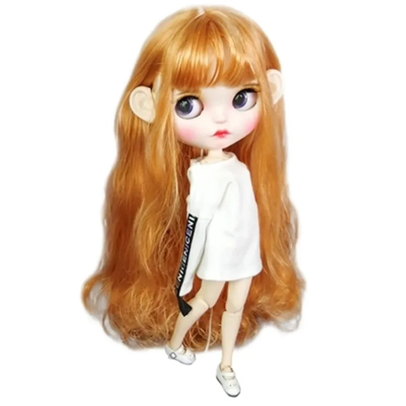 Принцесса 30 см 1/6 BJD куклы Модель с длинными желтыми волосами высокое качество водонепроницаемый Blyth подвижное тело шарнир куклы горячие рождественские игрушки