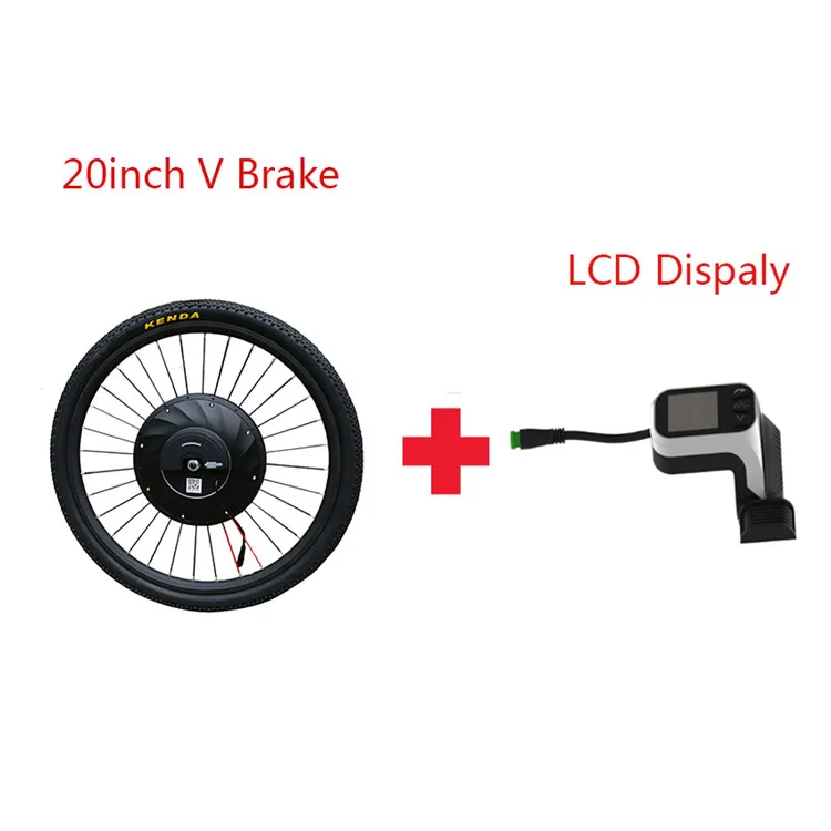 20V Комплект колес 36 в 240 Вт комплект для преобразования моторного колеса и электровелосипеда с 2 батареями, приложение Imortor, комплект двигателя, комплект для электрического велосипеда - Цвет: 20V