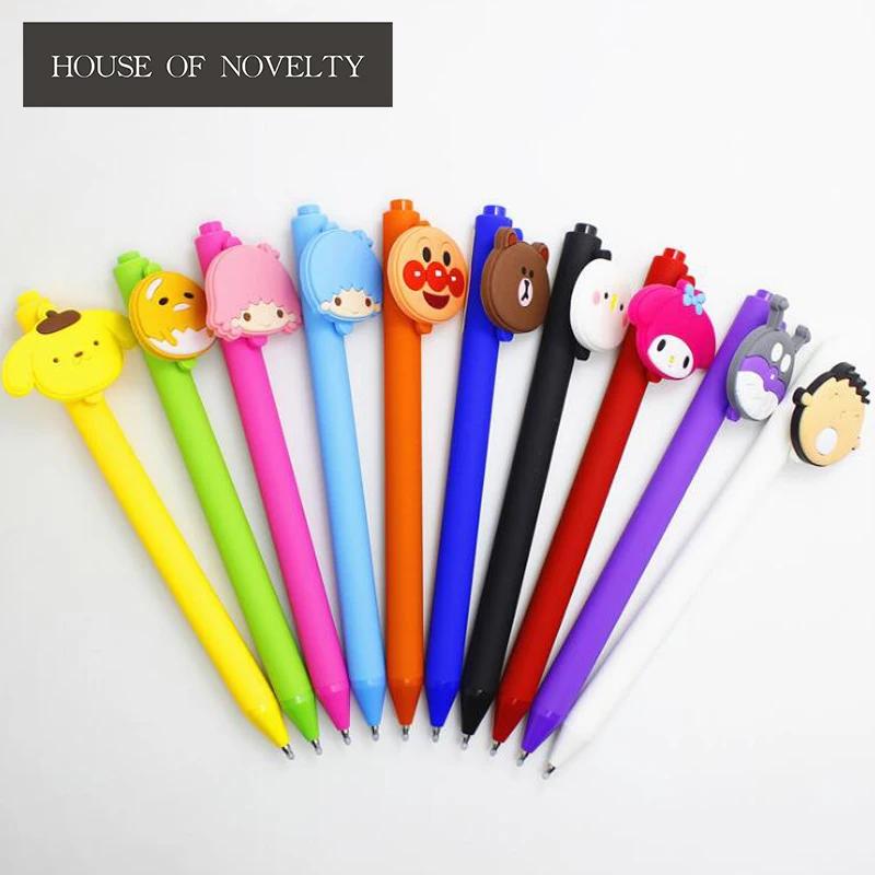 18 шт./лот 0 5 мм Sanrio Twin Star Bear Melody Gudetama механические чернила для гелевой ручки