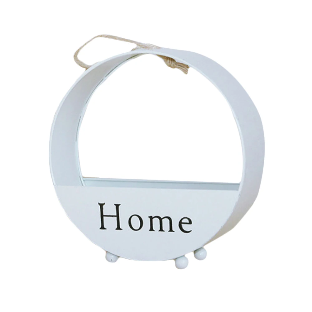 Железный настенный декоративный цветочный горшок в скандинавском стиле для