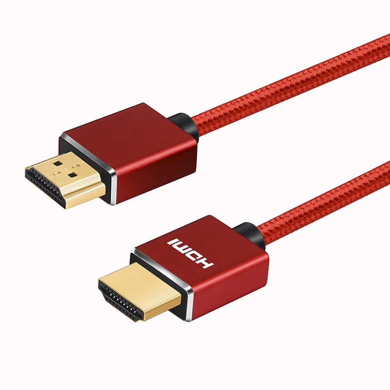 Shuliancable Высокоскоростной 1080P HDMI кабель 1 4 Штекерный позолоченный штекер для Apple TV
