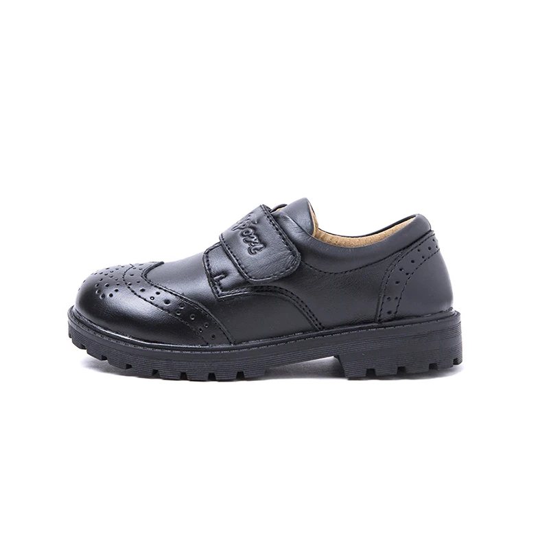 MSMAX/детская обувь из натуральной кожи для мальчиков и девочек на шнуровке дышащая