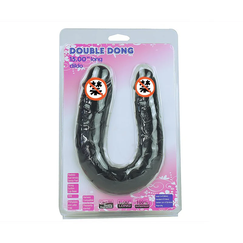 Female Double-head Simulation Penis Adult Products Masturbation Device Silicone Double-headed Snake GM-20 | Красота и здоровье