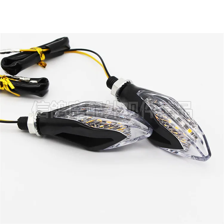 Двойные линзы Индивидуальный индикатор для мотоцикла запчасти светодиодный