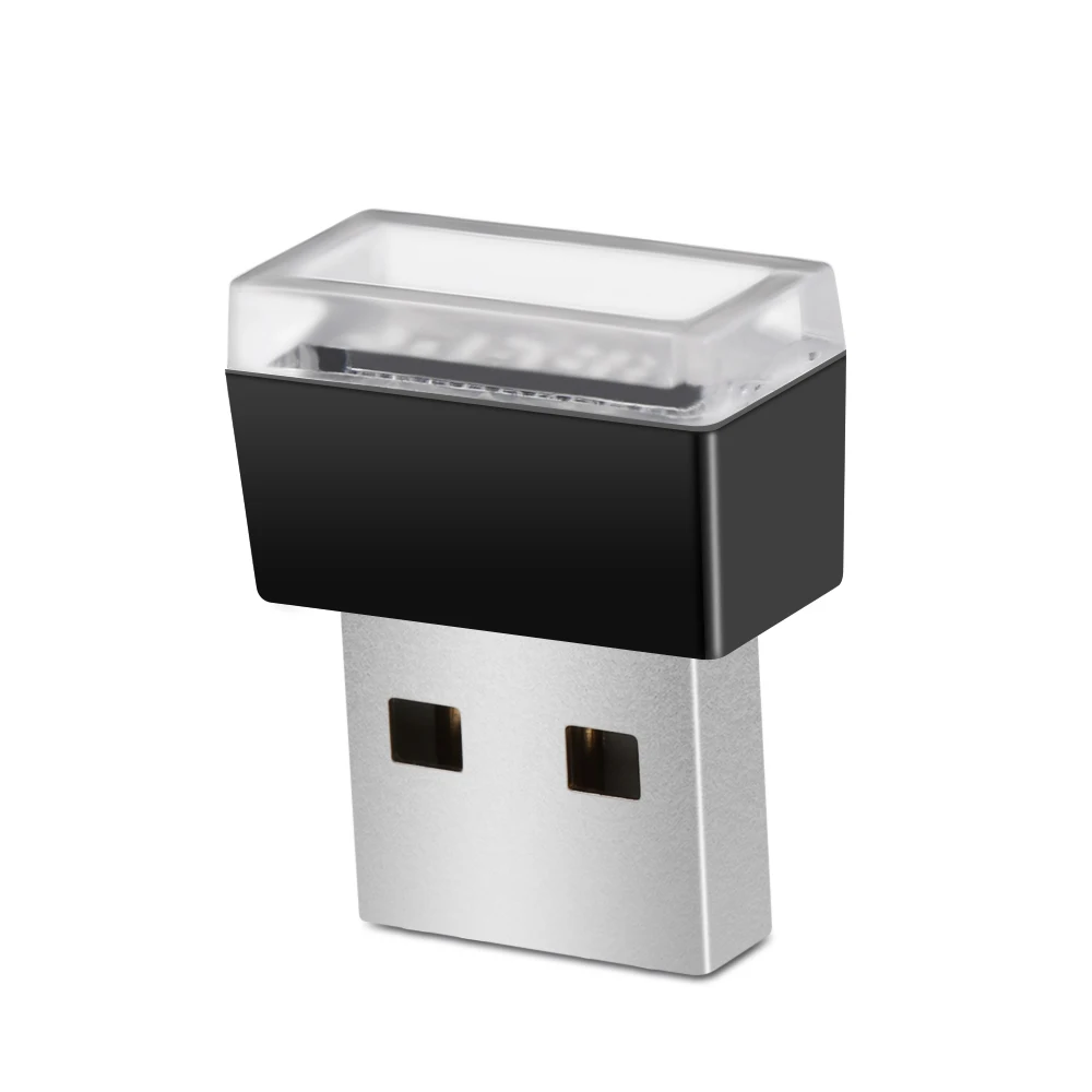 1 шт. автомобильный Стайлинг USB атмосферный светодиодный свет автомобильные