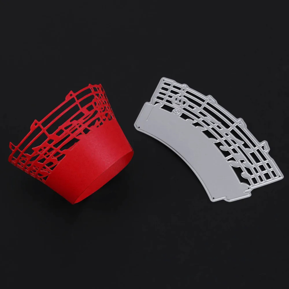 Металлические трафареты для вырезания кексов Music Note рукоделия декоративное