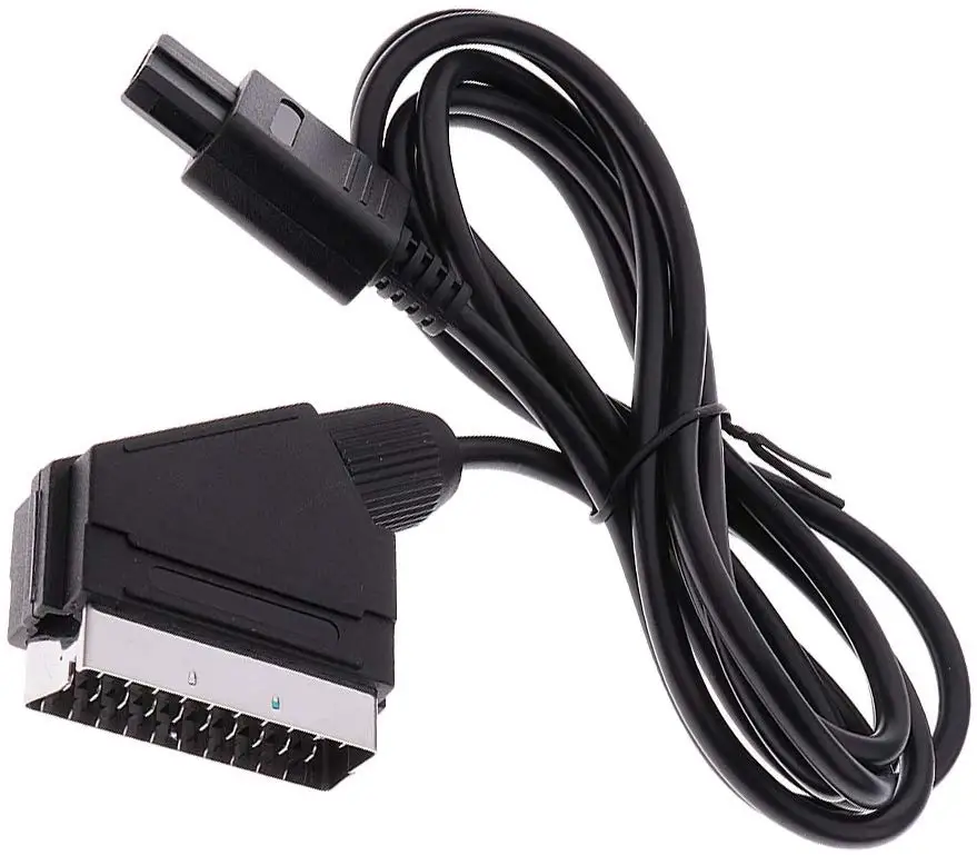 H 10 шт. 6 футов 1 8 м RGB Scart AV кабель для N64 SNES NG Gamecube DC кабеля|Запасные части| |