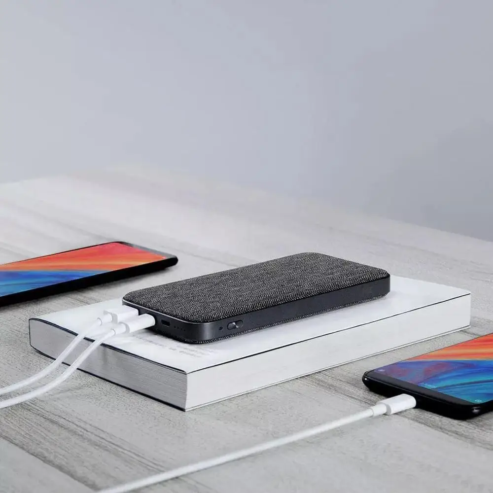 Xiaomi ZMI QB910 10000 мАч Внешний аккумулятор Type C 2 полосный 18 Вт Быстрая зарядка