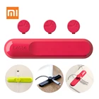 Магнитный зажим для кабеля Xiaomi Mijia Bcase TUP, красочная совместимость, практичное магнитное основание, Настольный Органайзер