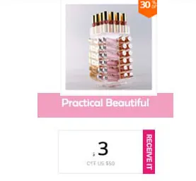 New Style Acrylic Rose Flower Box Makeup Organizer Cosmetic Tools Holder Flower Gift Box For Girlfriend Wife With Cover