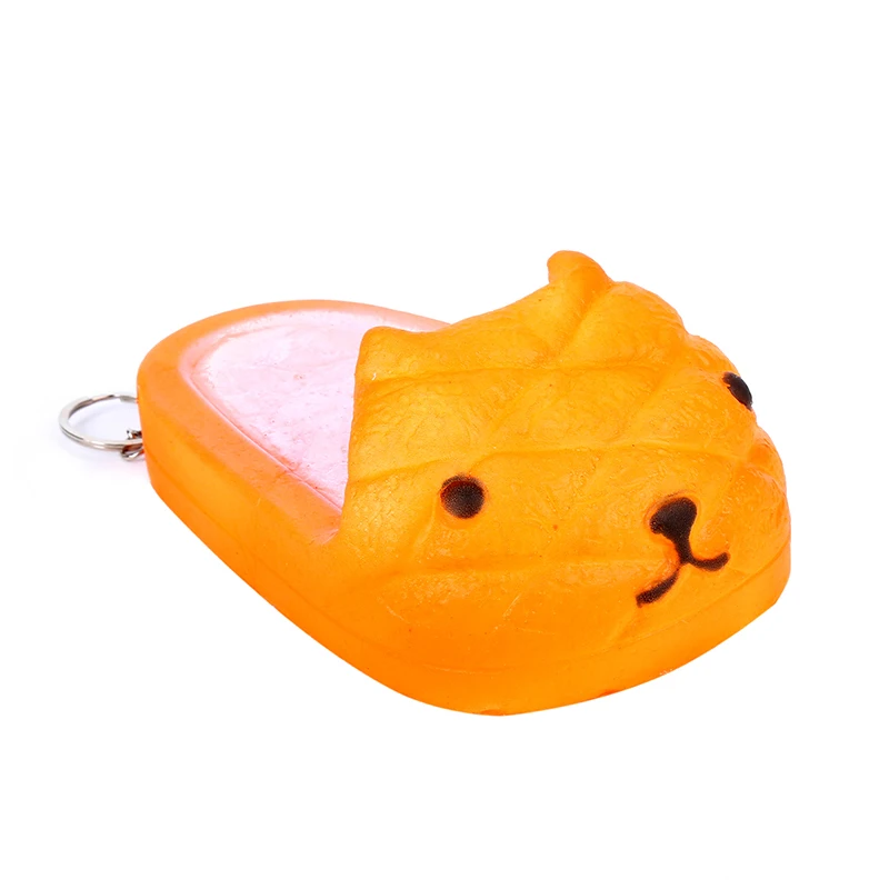Мягкие тапочки aniaml kawaii с имитацией пищи медленно поднимающиеся сжимаемые