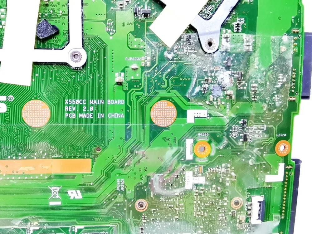 Оригинальная материнская плата для ноутбука ASUS X550CC 1007U 4 Гб GT720M 2 REV 0