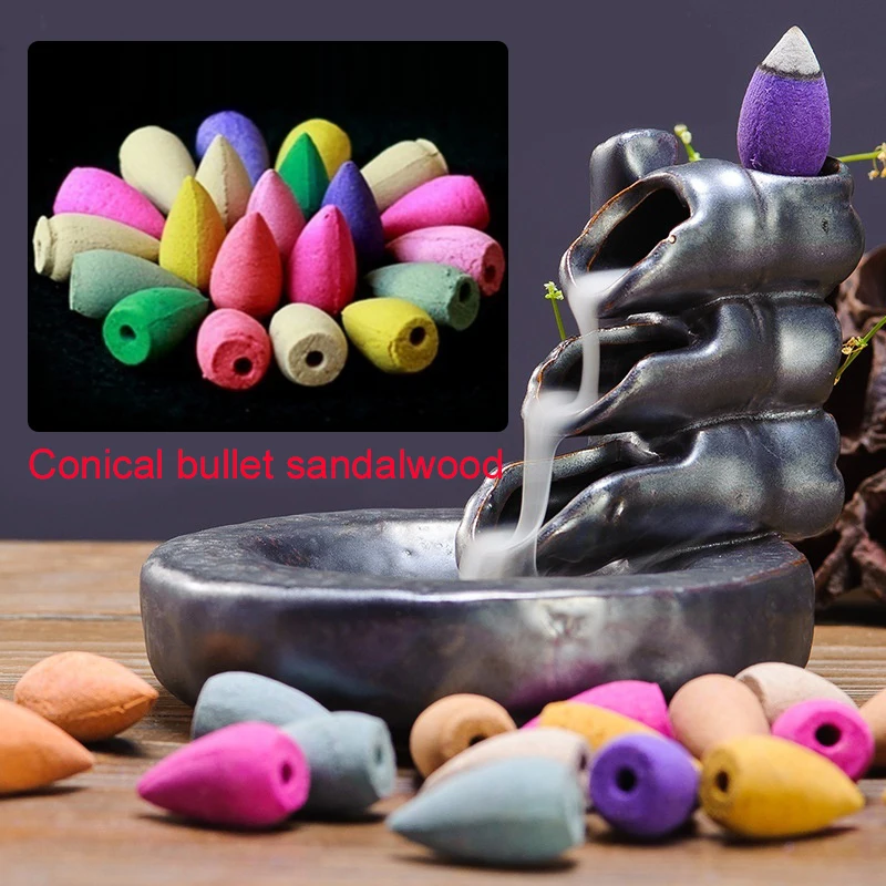 Благовония из сандалового дерева курильница для благовоний конусов форма башня