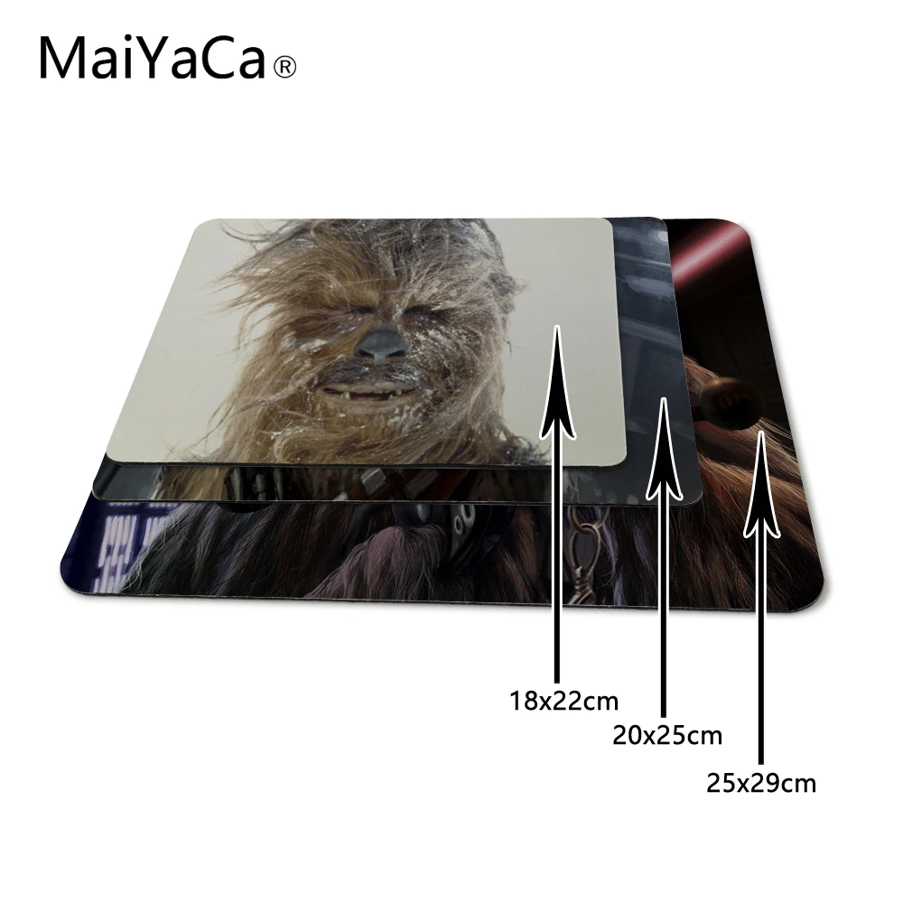 Коврик для мыши MaiYaCa chewbacca star wars Новое поступление компьютерный коврик 220X180x2mm и