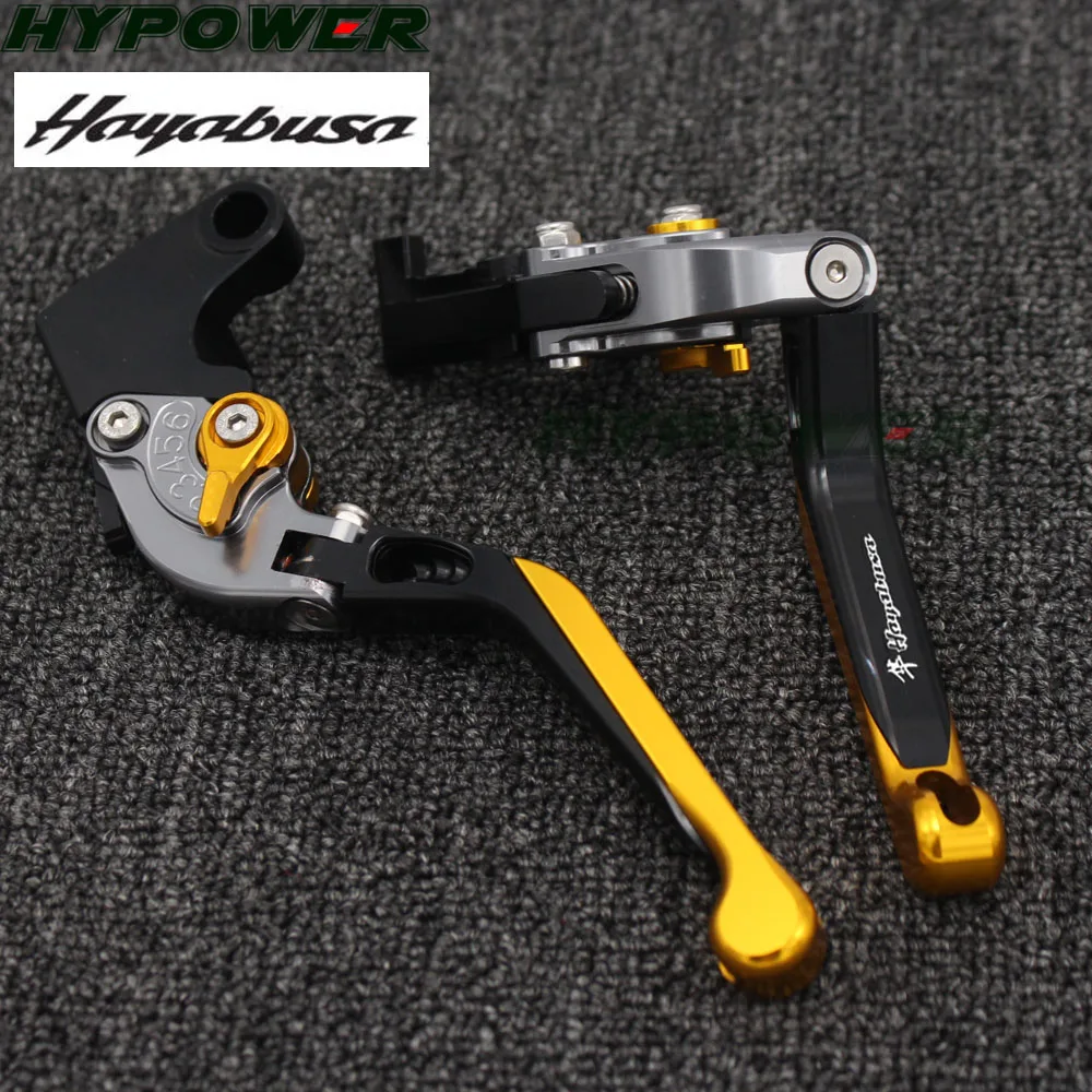 Для SUZUKI HAYABUSA/GSXR1300 2008- 2010 2011 2012 2013 золото+ Титан 16 Цвета мотоциклов сцепные рычаги