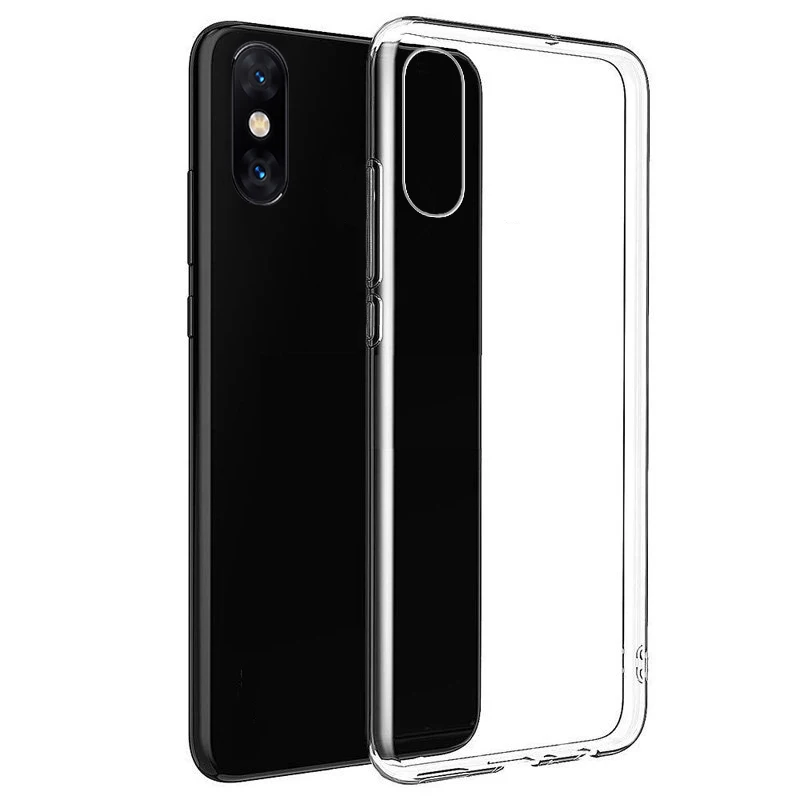 Простой пыленепроницаемый Прозрачный чехол для мобильного телефона Xiaomi MI