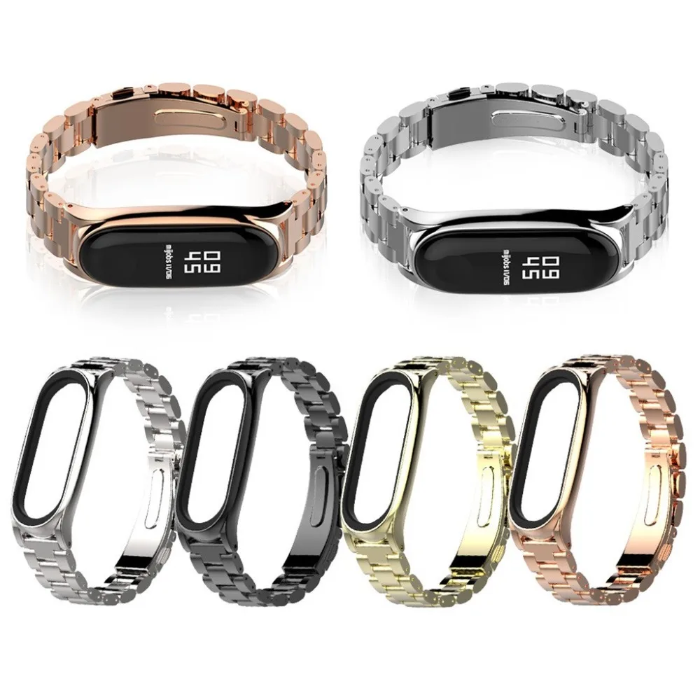 Роскошные умные часы на ремешках для Xiaomi Mi Band 3 Xiomi Xaomi Xiami MiBand Band3 Сменные