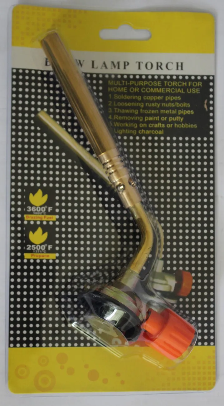 Газовая горелка с пламенем зажигалка бутан автоматическая пьезоэлектрическая