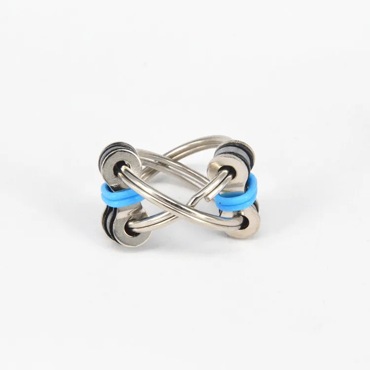 2018 1 шт. ручной Spinner высокое Скорость вращения Кубик антистресс кольцо для ключей
