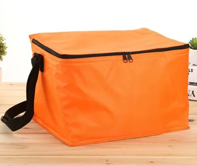 orange Laumango 20L одноцветное Термальность кулер сумки очень большой пикник сумка Box поездок барбекю льдом аксессуары поставки продукции - Цвет: orange