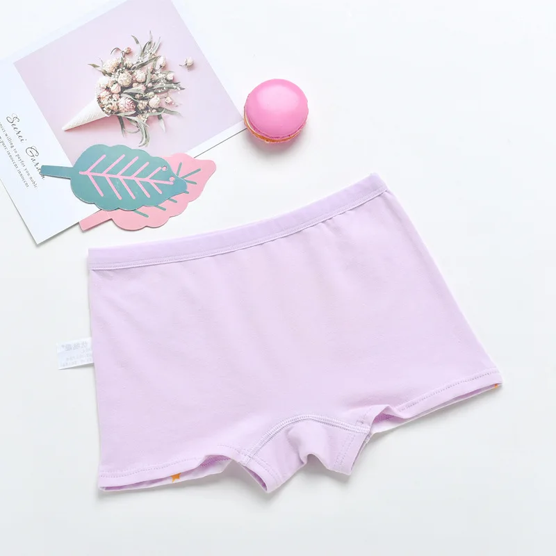 Хлопковое нижнее белье для девочек трусы боксеры из 2 предметов принцессы с