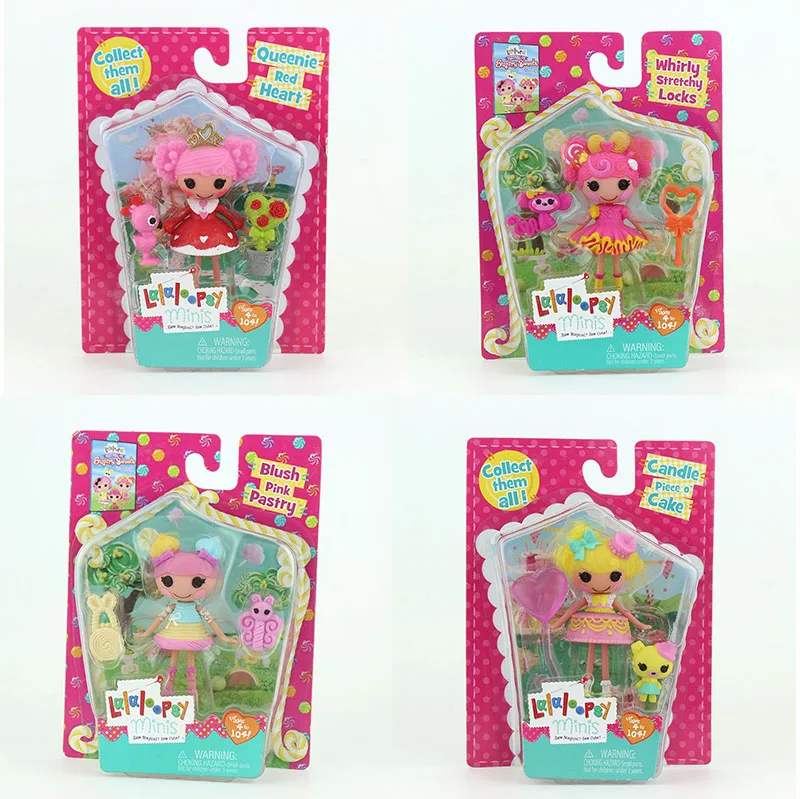 18 стилей в упаковке 3 дюймовый оригинальный MGA куклы Lalaloopsy с аксессуарами игрушка