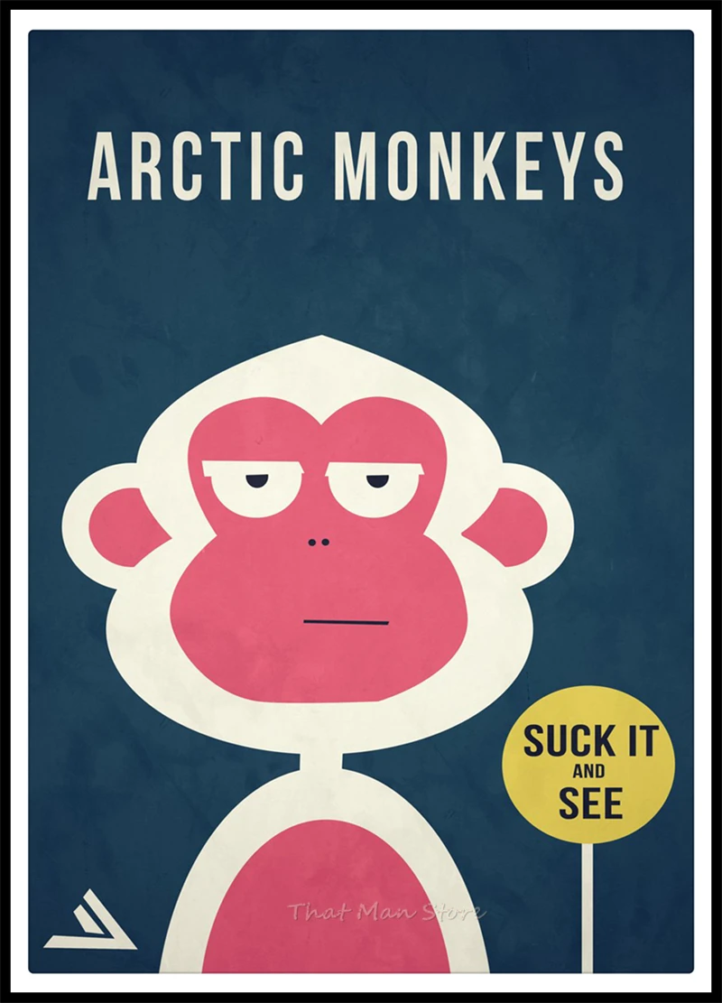 Arctic Monkeys muic постер четкое изображение наклейки на стену украшение дома хорошее