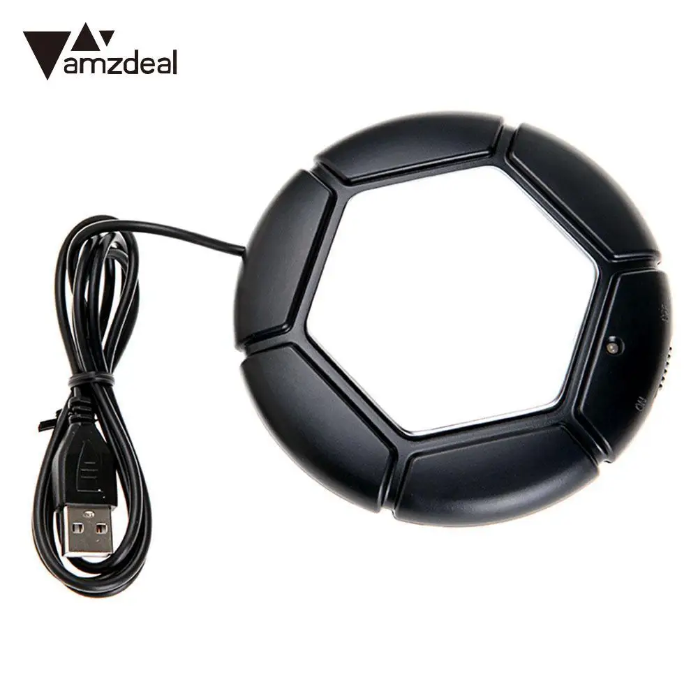 AMZDEAL портативный Кофе Чай двухъярусная подставка для напитков Pad USB теплее