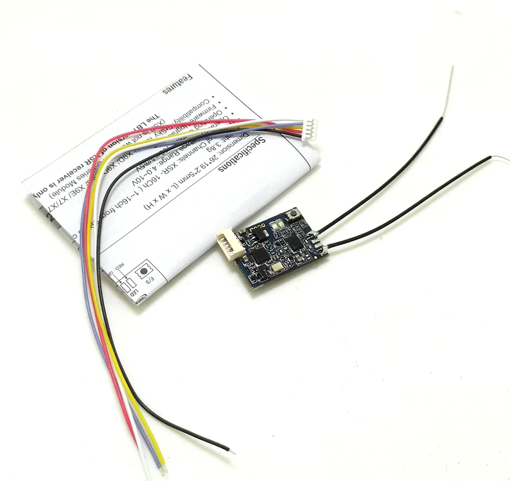 Новый FrSky XSR 2 4 ГГц 16CH приемник ACCST w/ S-Bus &amp CPPM особенно для мини-мультикоптера Дрон