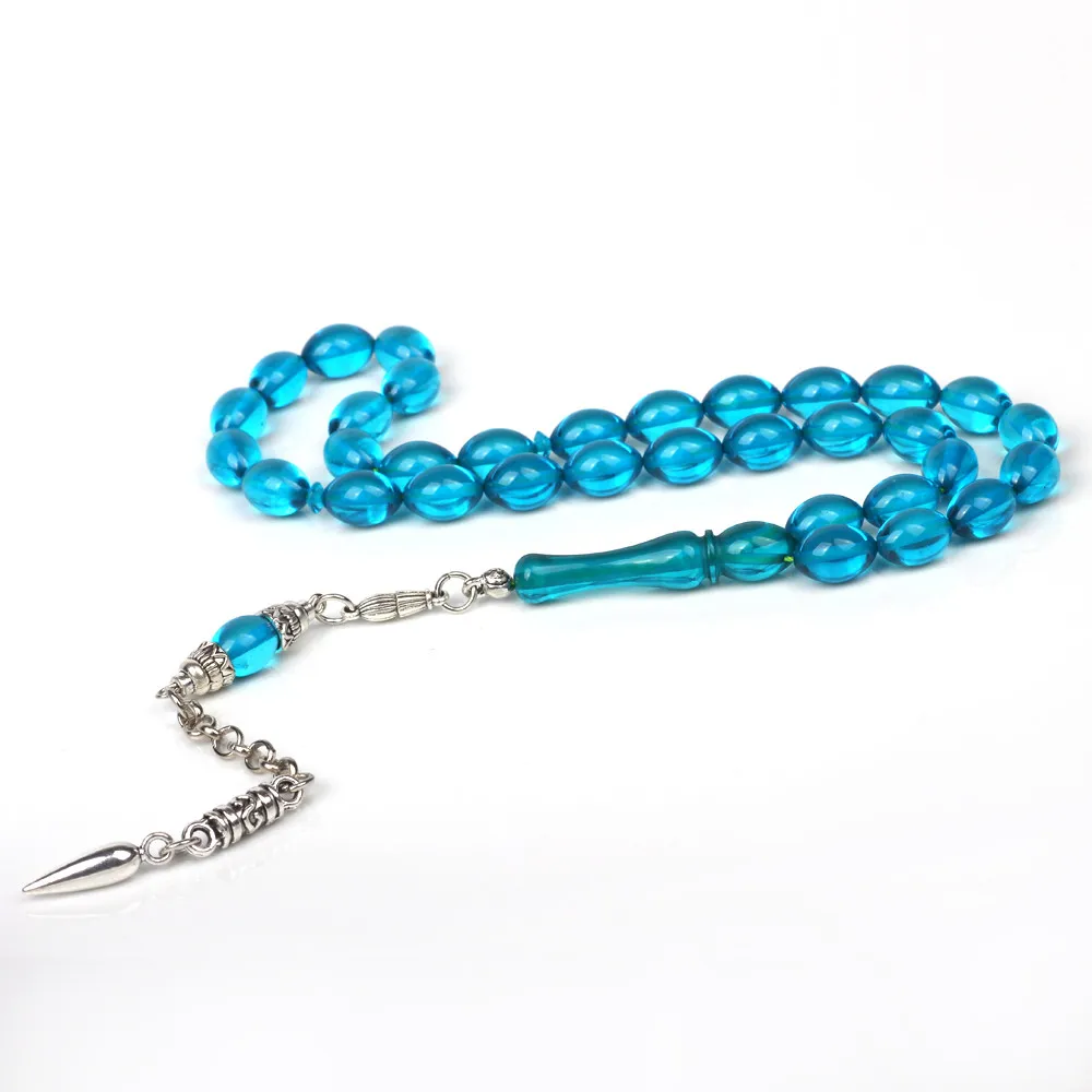 Tasbih магазин смолы янтарные Молитвенные Четки из бусин tesbih Мусульманский