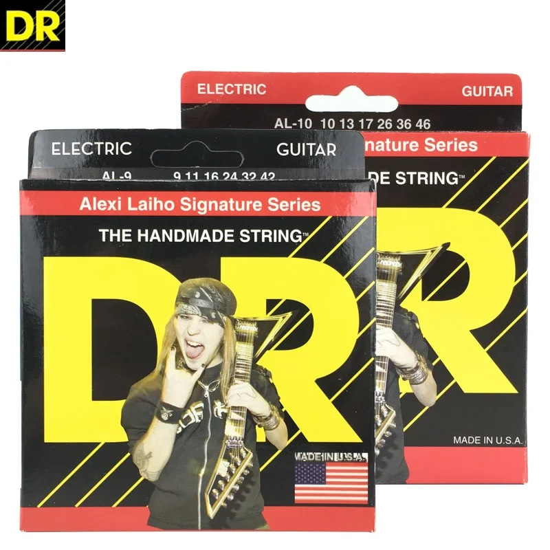 Струны DR Alexi Laiho Подпись Никель покрытием Электрогитары струны AL 09 10|electric guitar