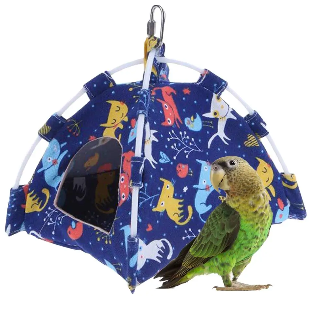 Милый Попугай палатка Птичье гнездо маленький питомец Универсальный