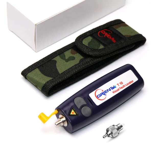 Orientek T10 10 км для тестирования оптико-волоконного кабеля прибор для визуального определения повреждения прибор для тестирования FTTH тестер инструмент