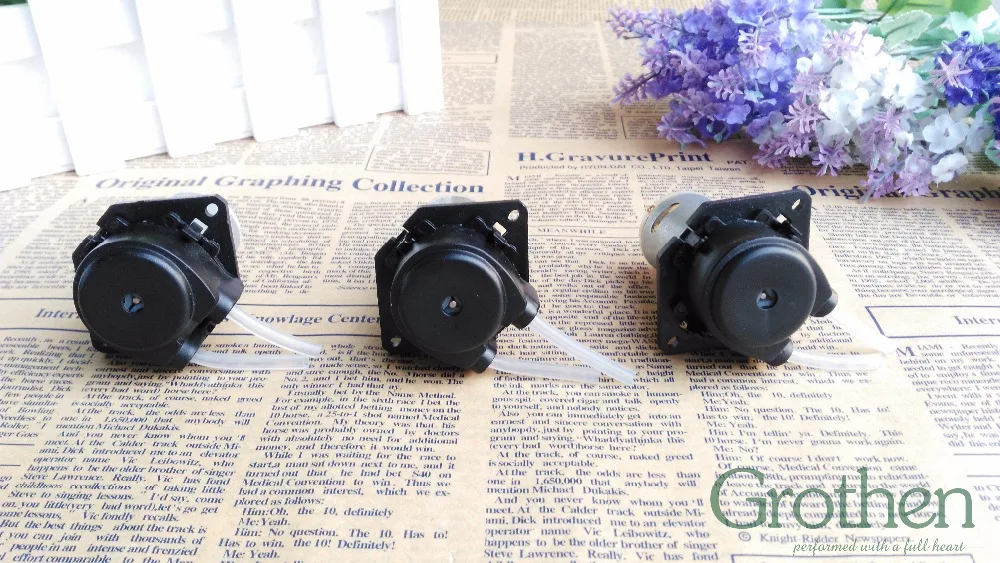 Дозирующий насос 12 В/24 В постоянного тока перистальтический для аквариума