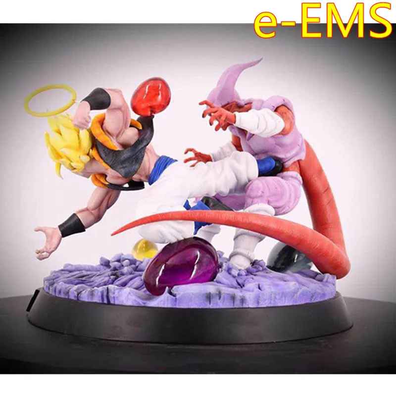 Dragon Ball DBZ GK 1/6 Gogeta VS Janemba битвы сцены смола статуя фигурка Коллекционная модель игрушки G2393