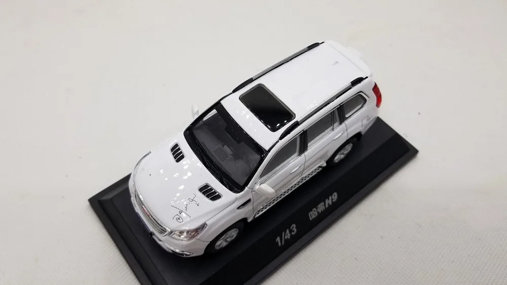 1:43 литая модель для Great Wall Haval H9 SUV игрушка из сплава миниатюрная Коллекция подарков Горячая Распродажа