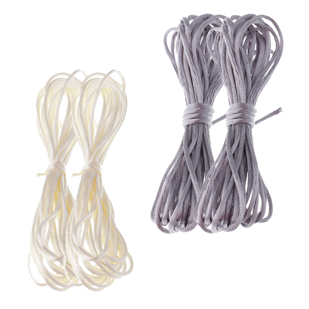 4 Bundles Mixed Wax Wire DIY Jewelry Making Beading Thread Cord for Necklace Bracelets | Украшения и аксессуары