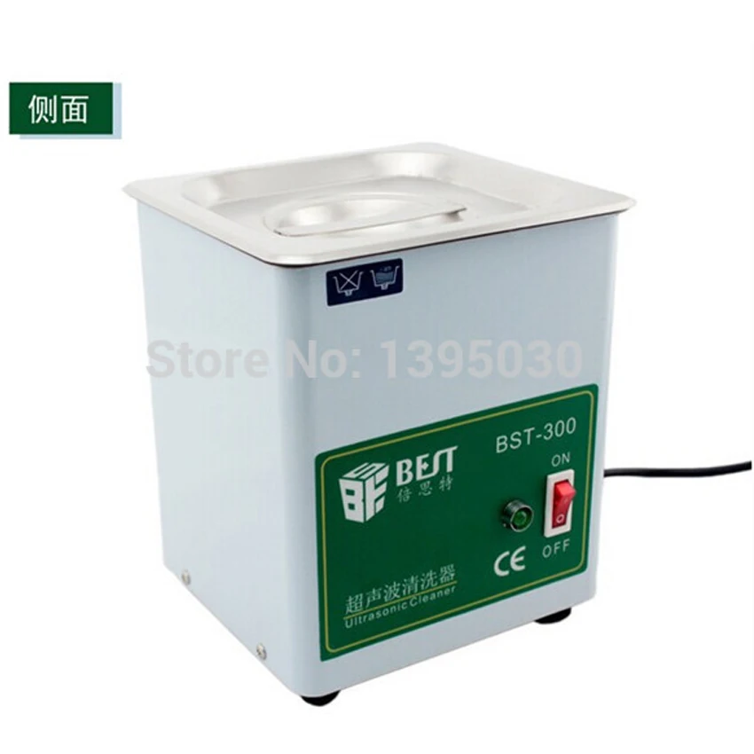 

1pc BST-300 Stainless Steel Ultrasonic Cleaner Ultrasonic Cleaning Machine Capacity 1.8L (150X137X100 mm)220V 50W