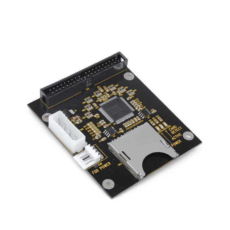 Sd карта памяти до 3 5 &quot40 штырьков Мужской IDE адаптер большой PCB SD 3.5 безопасный