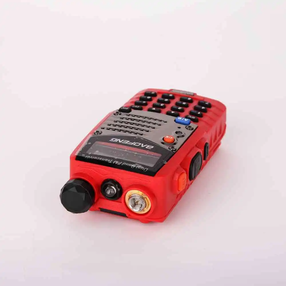 

2020 Brand NEW red BAOFENG UV-5RA 5R PLUS Dual Band Radio 136-174/400-520MHZ+earpiece