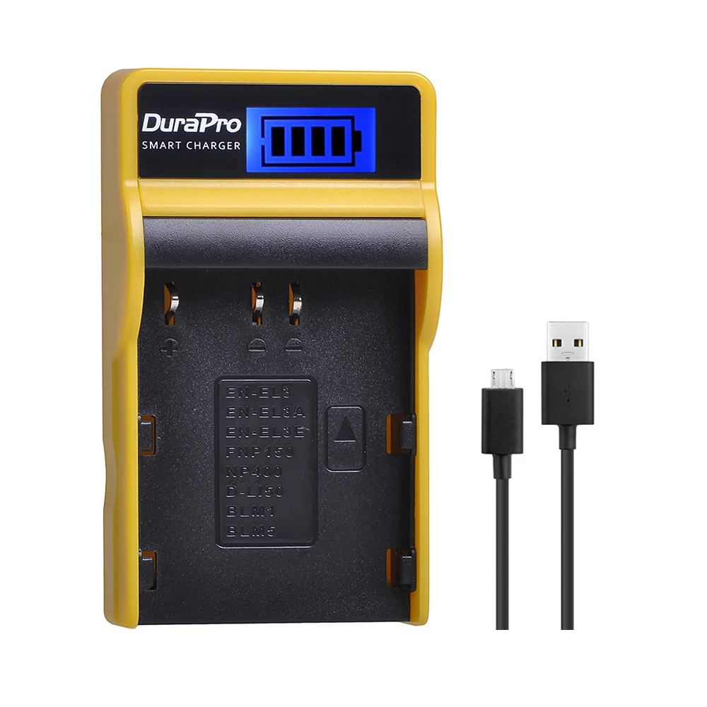 EN-EL3E EN EL3e Replacement Camera Battery Pack + LCD USB Charger For Nikon D70 D70S D80 D90 D100 D200 D300 D300S D700 | Электроника