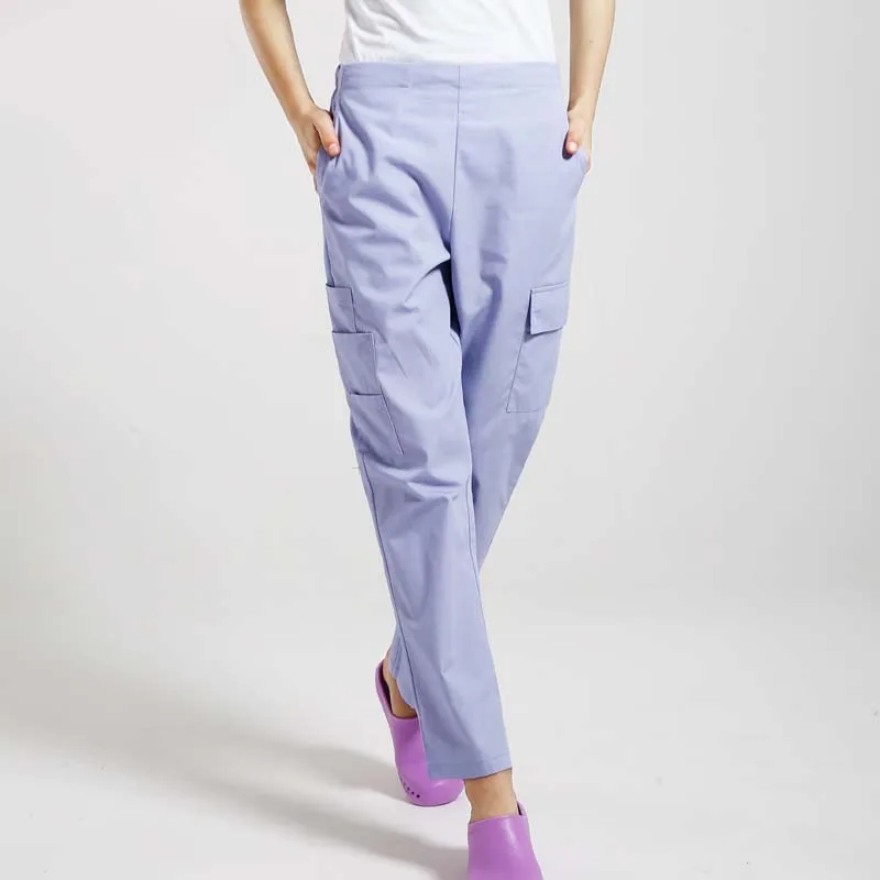 Брюки с несколькими карманами брюки разводами для операционной комнаты мужские