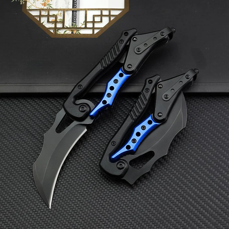 Бесплатная доставка karambit складной карманный нож из нержавеющей стали