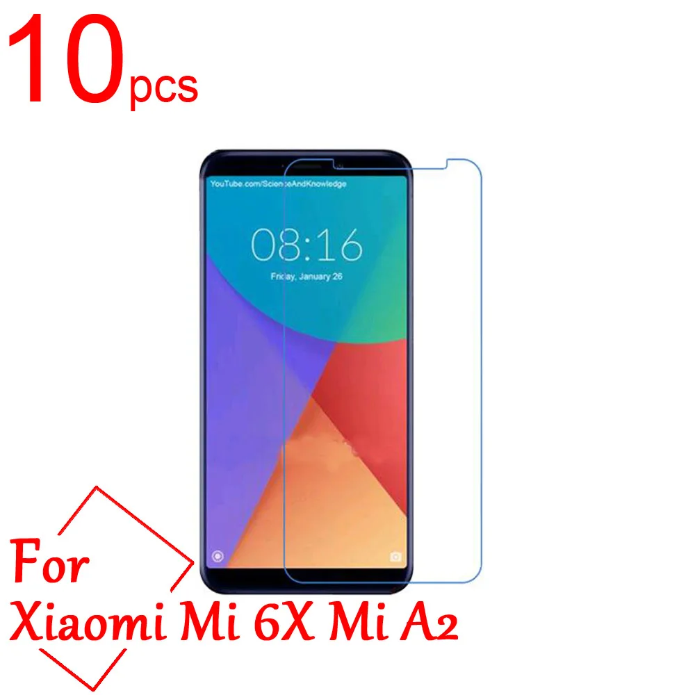 10 шт. ультра прозрачный/матовый/нано-Взрывозащищенный ЖК-экран для xiaomi mi 6X