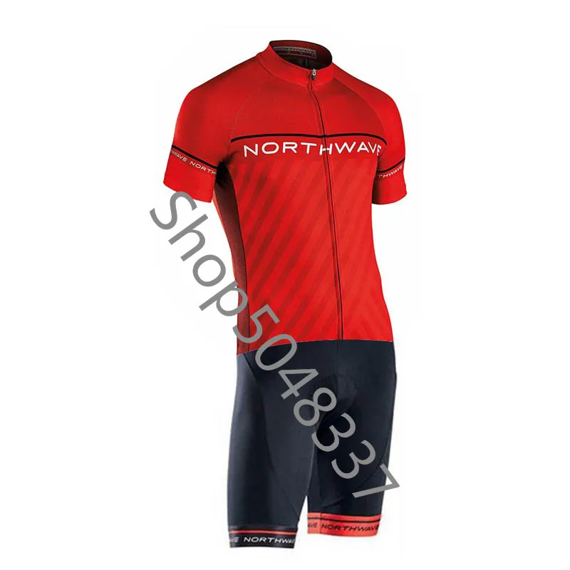 16 NW триатлон костюм для велоспорта Skinsuit Быстросохнущий короткий рукав Велоспорт Джерси Мужская велосипедная Одежда Майо ciclismo hombre - Цвет: 16